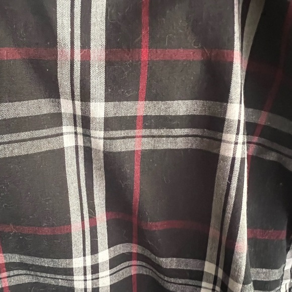 George Men’s Short-Sleeve Plaid Button-Up Shirt – Size XL (46-48) - Picture 2 of 4